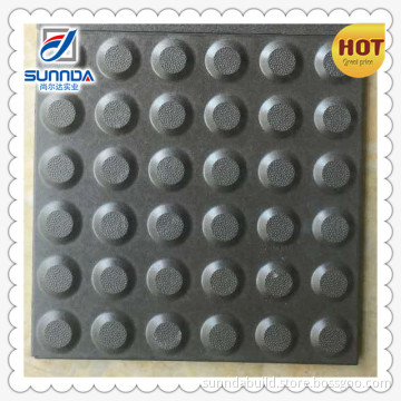 outdoor non slip 12x12 ceramic tiles, street brick tiles for tactile blind floor tiles